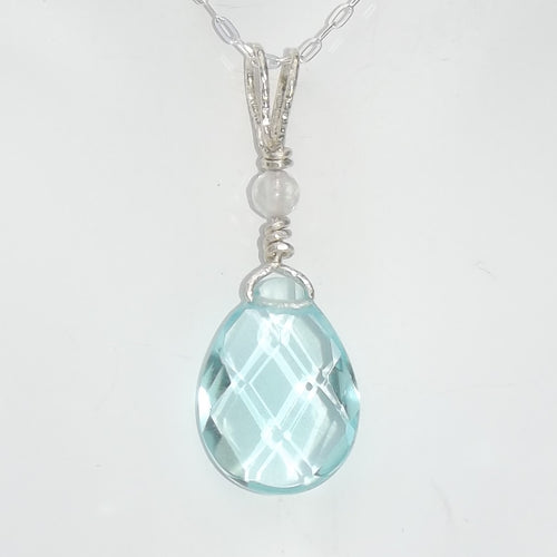 Blue Topaz Necklace