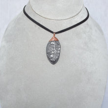 Load image into Gallery viewer, Pteridophyte Fossil Necklace (Small) - 300 Million Yrs Old