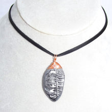 Load image into Gallery viewer, Pteridophyte Fossil Necklace (Small) - 300 Million Yrs Old