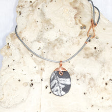 Load image into Gallery viewer, Pteridophyte Fossil Necklace (Small) - 300 Million Yrs Old