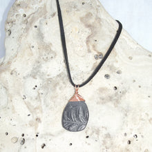 Load image into Gallery viewer, Pteridophyte Fossil Necklace (Small) - 300 Million Yrs Old