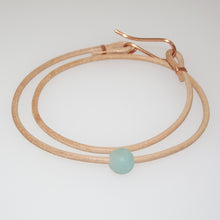 Load image into Gallery viewer, Leather n Gemstone Chokers / Wrap Bracelets