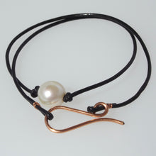 Load image into Gallery viewer, Leather n Gemstone Chokers / Wrap Bracelets