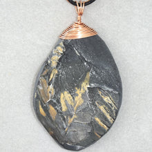 Load image into Gallery viewer, Pteridophyte Fossil Necklace (X-Large) - 300 Million Yrs Old