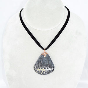 Pteridophyte Fossil Necklace (Large) - 300 Million Yrs Old