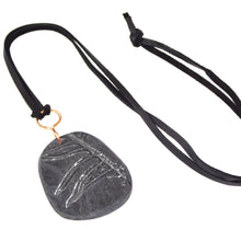 Load image into Gallery viewer, Pteridophyte Fossil Necklace (Large) - 300 Million Yrs Old