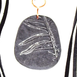 Pteridophyte Fossil Necklace (Large) - 300 Million Yrs Old