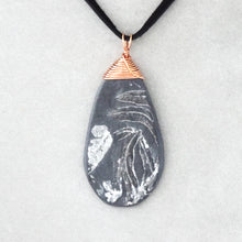 Load image into Gallery viewer, Pteridophyte Fossil Necklace (Medium) - 300 Million Yrs Old