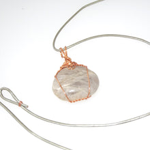 Load image into Gallery viewer, Ocean Tumbled Quartz - &quot;Cape May Diamond&quot; Necklace