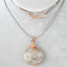 Load image into Gallery viewer, Ocean Tumbled Quartz - &quot;Cape May Diamond&quot; Necklace