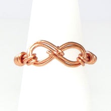 Load image into Gallery viewer, Ring, Size 6 - Infinity Copper