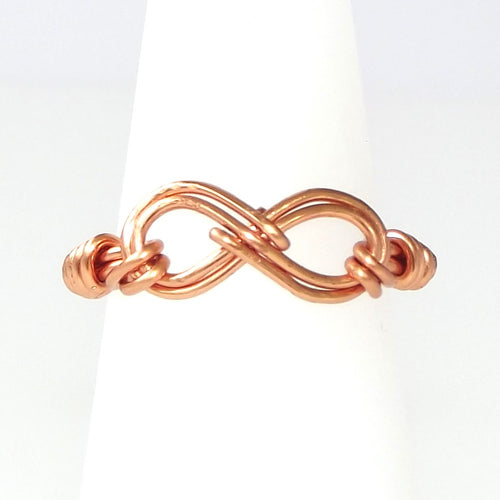 Ring, Size 6 - Infinity Copper