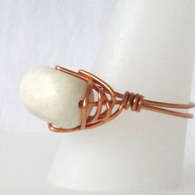 Load image into Gallery viewer, Ring, Size 9.5 - Stone &amp; Copper