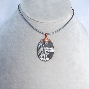 Pteridophyte Fossil Necklace (Small) - 300 Million Yrs Old