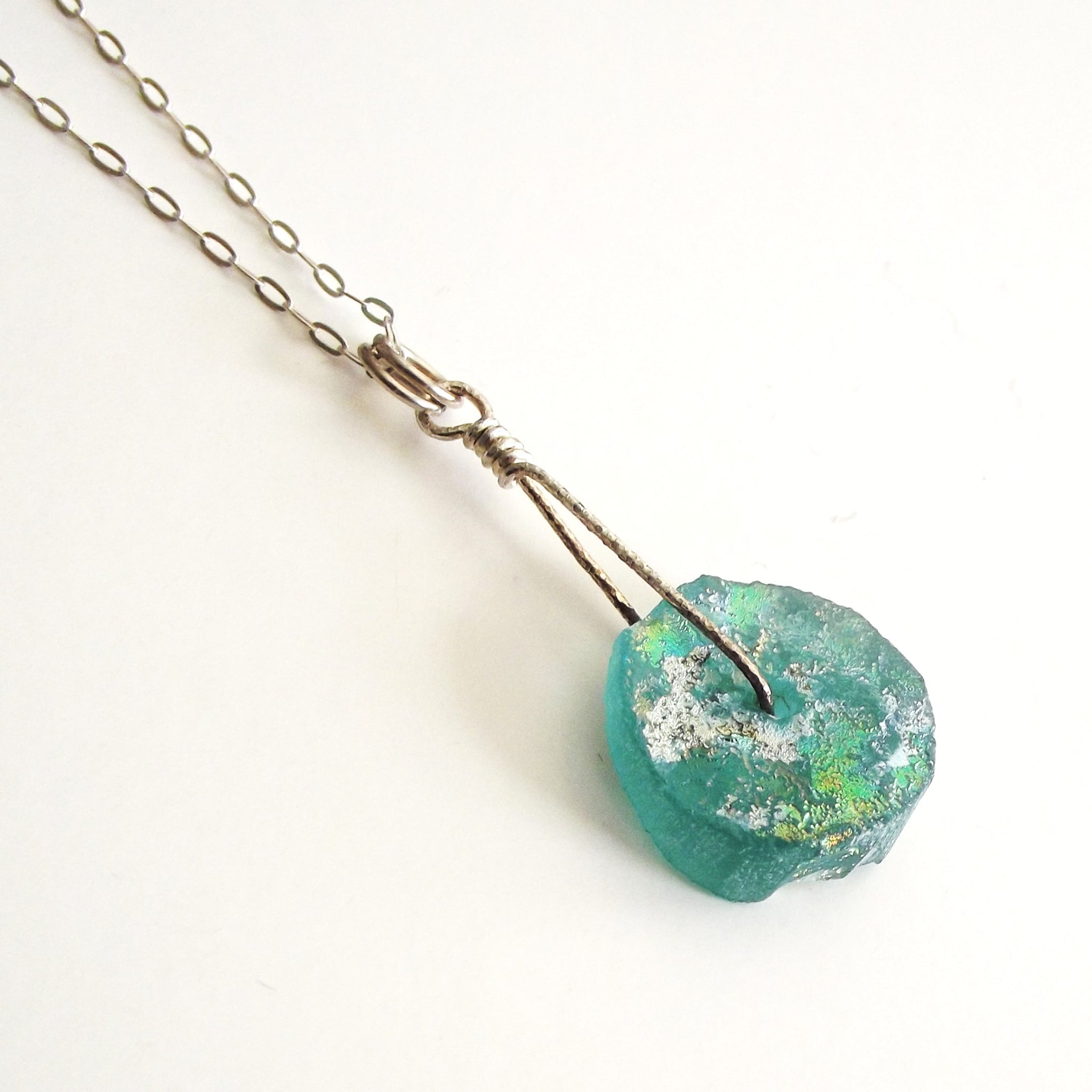 Ancient Roman Glass Necklace (2,000 3,000 years old)