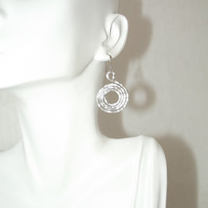 Circle Coil Earrings