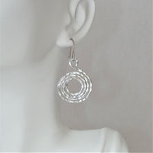 Load image into Gallery viewer, Circle Coil Earrings