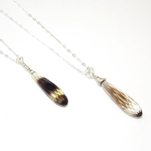 Smokey Lemon Quartz Necklace