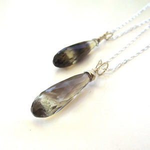 Smokey Lemon Quartz Necklace