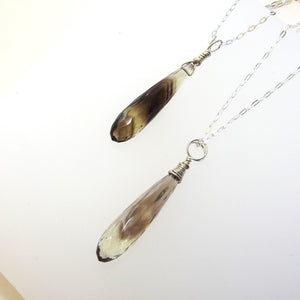 Smokey Lemon Quartz Necklace