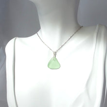 Load image into Gallery viewer, Seafoam Seaglass Necklace