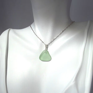 Seafoam Seaglass Necklace