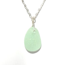 Load image into Gallery viewer, Seafoam Seaglass Necklace