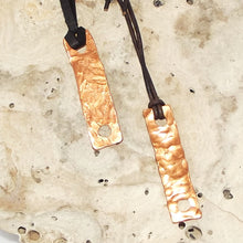 Load image into Gallery viewer, Hammered Copper Necklace