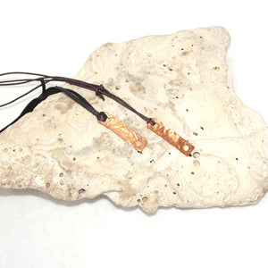 Hammered Copper Necklace