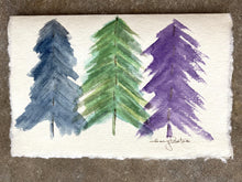 Load image into Gallery viewer, Hand-painted Christmas Cards - Signed Originals