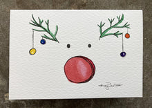 Load image into Gallery viewer, Hand-painted Christmas Cards - Signed Originals