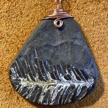 Load image into Gallery viewer, Pteridophyte Fossil Necklace (Large) - 300 Million Yrs Old