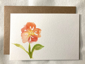 Hand-Painted Cards - Set of 4 - Signed Originals