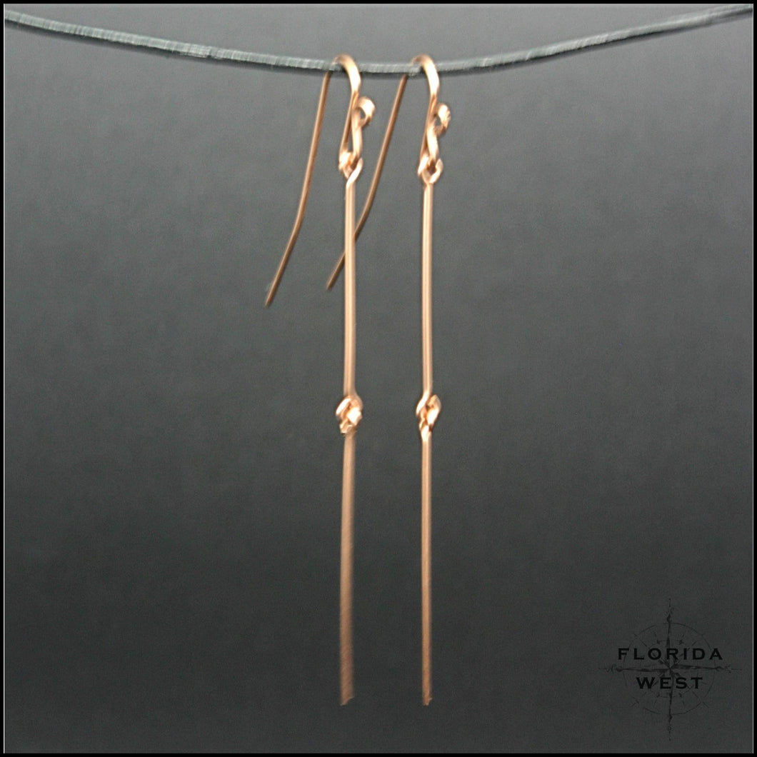 Linea Metallo Earrings - Jewelry Hand Made