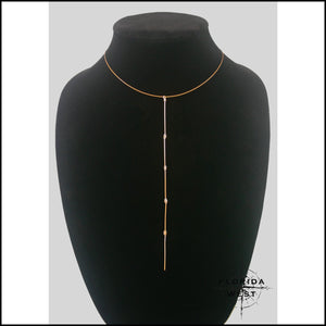 Linea Metallo Necklace - Jewelry Hand Made