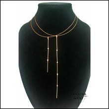 Load image into Gallery viewer, Linea Metallo Necklace - Jewelry Hand Made