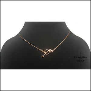 Linea Metallo Necklace - Jewelry Hand Made